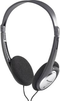 Bild vom Artikel Panasonic RP-HT030 On Ear Kopfhörer kabelgebunden Schwarz, Silber Leichtbügel vom Autor 
