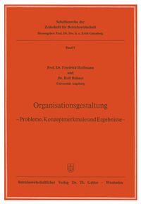 Produktbild: Organisationsgestaltung