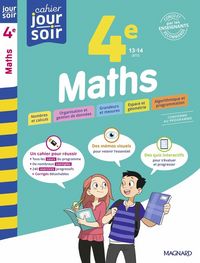 Produktbild: Maths 4e - Cahier Jour Soir : Concu et Recommande Par les Enseignants