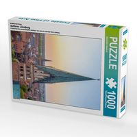 Produktbild: CALVENDO Puzzle Blick &uuml;ber L&uuml;neburg mit St. Johanniskirche 1000 Teile Puzzle hoch | 1000 Teile Lege-Gr&ouml;&szlig;e 64 &times; 48 cm Foto-Puzzle f&uuml;r gl&uuml;ckliche Stunden