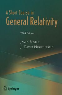 Produktbild: A Short Course in General Relativity
