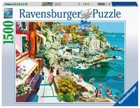 Ravensburger Puzzle 17435 Leopard Family in the Jungle - 1500 Pieces Puzzle  for Adults and Children from 14 Years