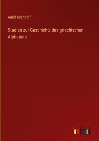 Produktbild: Studien zur Geschichte des griechischen Alphabets