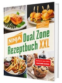Produktbild: Ninja Heissluftfritteuse Rezeptbuch XXL: Zwei Zonen, unendliche M&ouml;glichkeiten