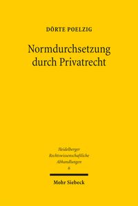 Produktbild: Normdurchsetzung durch Privatrecht