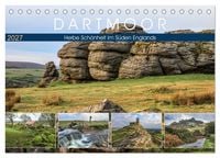 Produktbild: Dartmoor, herbe Sch&ouml;nheit im S&uuml;den Englands (Tischkalender 2027 DIN A5 quer), CALVENDO Monatskalender