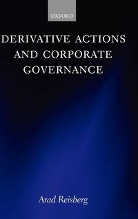 Produktbild: Derivative Actions and Corporate Governance
