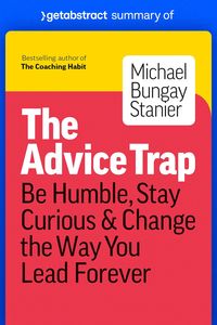Produktbild: Summary of The Advice Trap by Michael Bungay Stanier