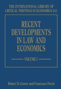 Produktbild: Recent Developments in Law and Economics