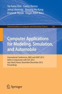 Produktbild: Computer Applications for Modeling, Simulation, and Automobile