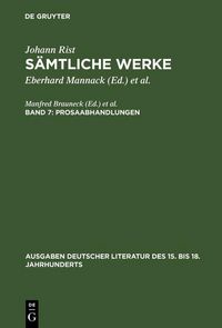 Produktbild: Prosaabhandlungen