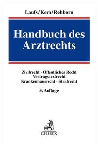 Produktbild: Handbuch des Arztrechts