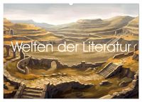 Produktbild: Welten der Literatur - Zw&ouml;lf Zust&auml;nde des Imagin&auml;ren (Wandkalender 2027 DIN A2 quer), CALVENDO Monatskalender