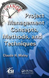 Produktbild: Project Management Concepts, Methods, and Techniques