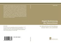Produktbild: Hegels Bestimmung des Natursch&ouml;nen