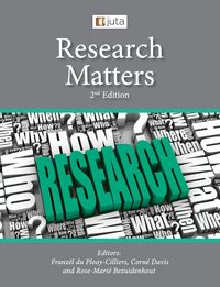 Produktbild: Research Matters 2ed