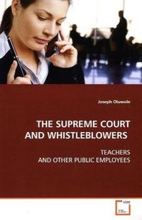 Produktbild: Oluwole, J: The Supreme Court and Whistleblowers