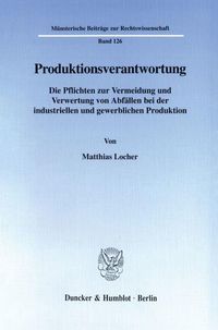 Produktbild: Produktionsverantwortung.
