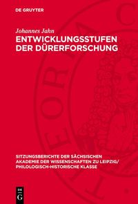 Produktbild: Entwicklungsstufen der D&uuml;rerforschung