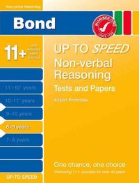 Produktbild: Bond, J: Bond Up to Speed Non-Verbal Reasoning Tests and Pap