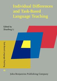 Produktbild: Individual Differences and Task-Based Language Teaching
