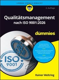 Produktbild: Qualit&auml;tsmanagement nach ISO 9001:2026 f&uuml;r Dummies