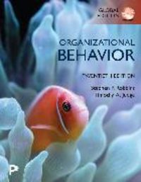 Produktbild: Organizational Behavior, Global Edition