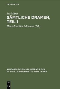 Produktbild: S&auml;mtliche Dramen, Teil 1