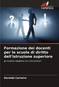 Produktbild: Formazione dei docenti per le scuole di diritto dell'istruzione superiore