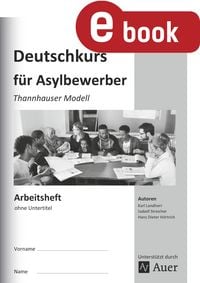 Produktbild: Arbeitsheft Deutschkurs f&uuml;r Asylbewerber