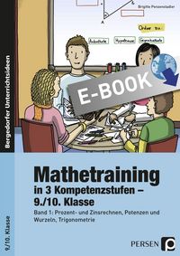 Produktbild: Mathetraining in 3 Kompetenzstufen - 9./10. Klasse