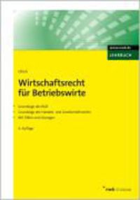 Produktbild: Wirtschaftsrecht f&uuml;r Betriebswirte