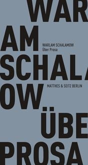 Produktbild: Über Prosa