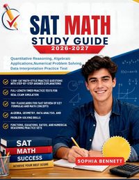 Produktbild: Sat Math Test Prep 2026-2027