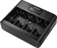 Produktbild: VOLTCRAFT VC-BC-5100 Rundzellen-Ladeger&auml;t NiMH, LiIon Mignon (AA), Micro (AAA), Baby (C), Mono (D), 9 V Block