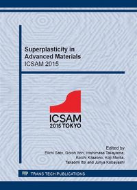 Produktbild: Superplasticity in Advanced Materials - ICSAM 2015