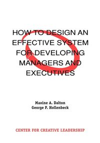 Produktbild: How to Design an Effective System for Developing Managers and Executives