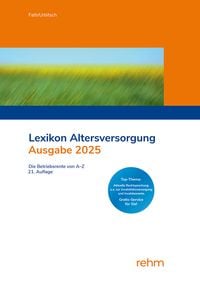 Produktbild: Lexikon Altersversorgung 2025