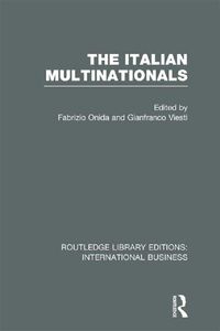 Produktbild: The Italian Multinationals (RLE International Business)