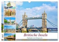 Produktbild: Britische Inseln - Highlights des K&ouml;nigreichs (Wandkalender 2027 DIN A3 quer), CALVENDO Monatskalender
