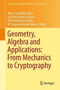 Produktbild: Geometry, Algebra and Applications: From Mechanics to Cryptography