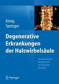 Produktbild: Degenerative Erkrankungen der Halswirbels&auml;ule
