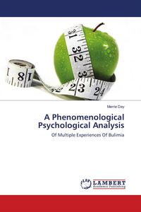 Produktbild: A Phenomenological Psychological Analysis
