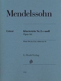 Produktbild: Felix Mendelssohn Bartholdy - Klaviertrio Nr. 2 c-moll op. 66