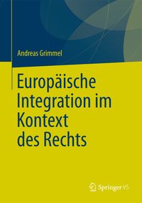 Produktbild: Europ&auml;ische Integration im Kontext des Rechts