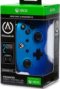 Bild vom Artikel PowerA Wired Controller, Sapphire Fade, für Xbox One und PC, blau vom Autor 