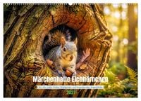 Produktbild: M&auml;rchenhafte Eichh&ouml;rnchen (Wandkalender 2027 DIN A2 quer), CALVENDO Monatskalender