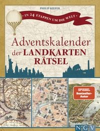Produktbild: Adventskalender der Landkartenr&auml;tsel. In 24 Etappen um die Welt