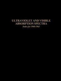 Produktbild: Ultraviolet and Visible Absorption Spectra 2e