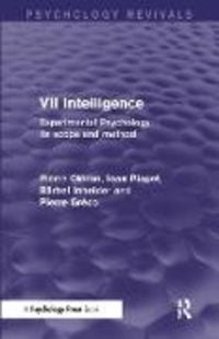Produktbild: Experimental Psychology Its Scope and Method: Volume VII (Psychology Revivals)